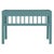 Chinoiserie David Francis Furniture for Chairish Colony Desk, Aegean Teal For Sale - Image 3 of 4