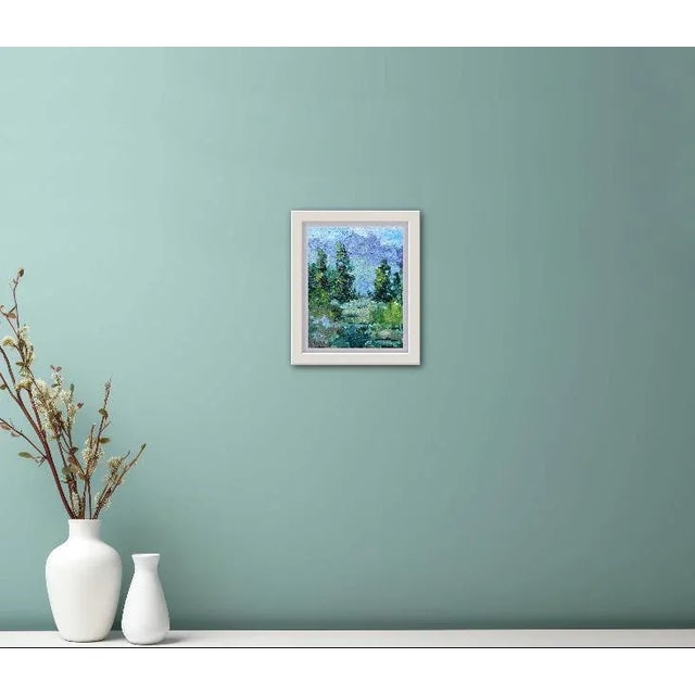 Sierra Nevada 8x10 oil on linen panel Signed Haas Unframed. Frames shown are for sample only.