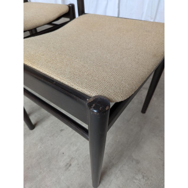 1970s Vintage Dining Chairs in Beech from Stol Kamnik, 1970s, Set of 4 For Sale - Image 5 of 18
