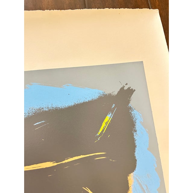 Abstract Michael Steiner Signed Artist Proof Screenprint/Serigraph For Sale - Image 3 of 5