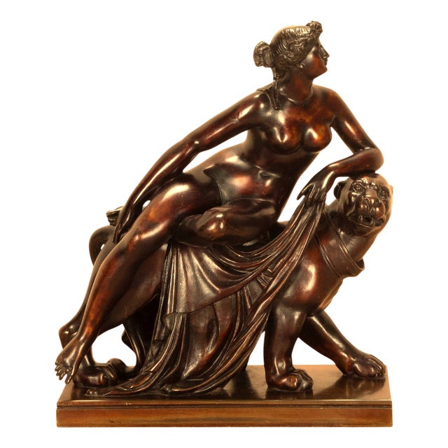 Ariadne and the Panther, 1830, Bronze For Sale