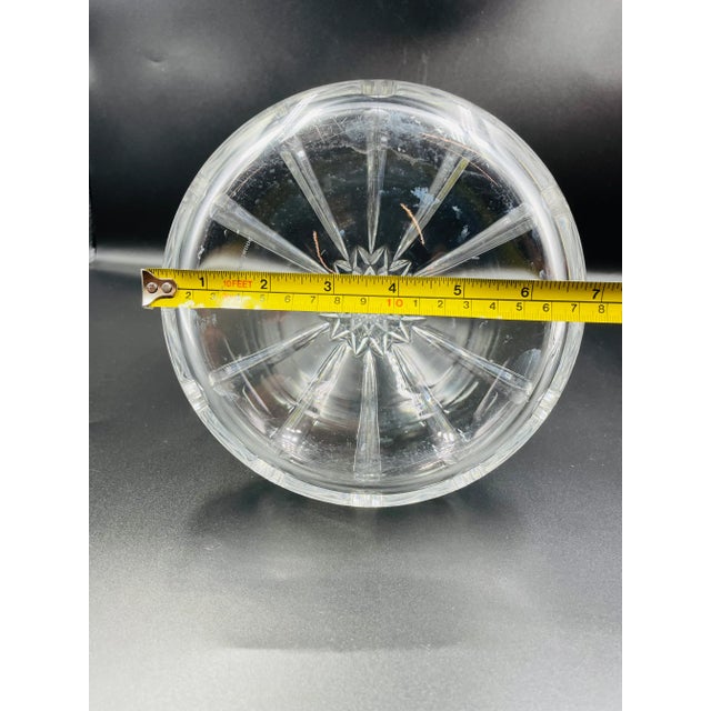 Late 20th Century Wedgewood Diamond & Vertical Cuts Ships Decanter with Stopper For Sale - Image 10 of 13