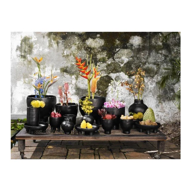 Black Small Pot 1 by Sebastian Herkner For Sale - Image 8 of 13