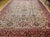 Antique Persian Ziegler Mahal Sultanabad Rug, Hand-Knotted Wool, Geometric Pattern, 11x14, Ivory & Red For Sale - Image 4 of 17