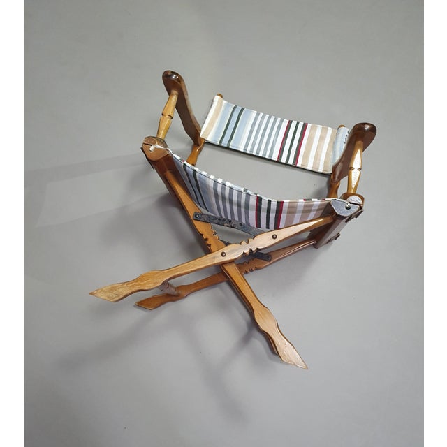 Foldable Deck Chair by W.H. Den Ouden for Vetus Rotterdam For Sale - Image 15 of 18