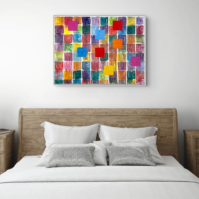 Dana Gordon Contemporary Abstract Oil on Canvas "Altitude" by Dana Gordon For Sale - Image 4 of 5