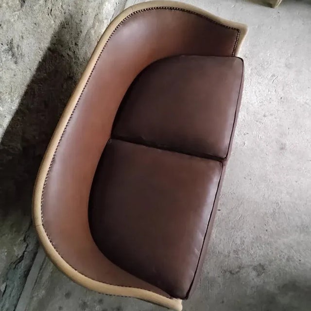 Art Deco Living Room Set, Set of 3, in Restored conditions. Designed 1950 to 1959 This piece has an attribution mark, I am...