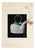 Sergio Barletta, Pot and Feu, Collage on Paper, 1970s For Sale