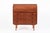 This vintage mid-century Swedish modern Egon Ostergaard teak rolltop secretary desk cabinet was made in Sweden circa 1960....