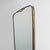 Wall Mirror with Brass Frame, 1950s For Sale - Image 10 of 13