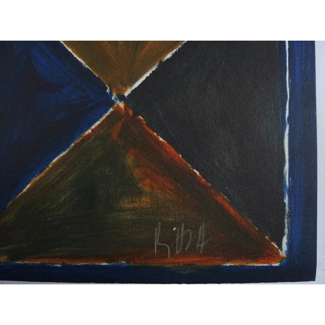 Morning Raga Lithograph by Sayed-Haider Raza, 2008 For Sale - Image 4 of 8