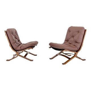 Mid-Century Siesta Lounge Chair by Ingmar Relling for Westnofa, Norway, 1970s For Sale