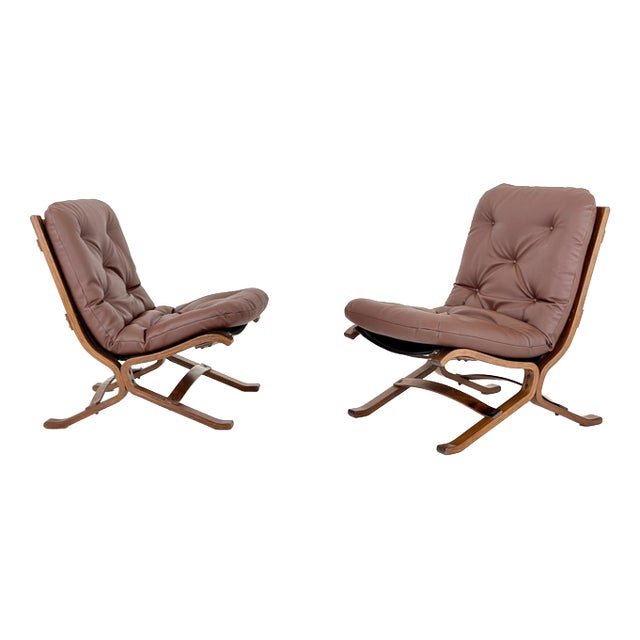 Mid-Century Siesta Lounge Chair by Ingmar Relling for Westnofa, Norway, 1970s For Sale