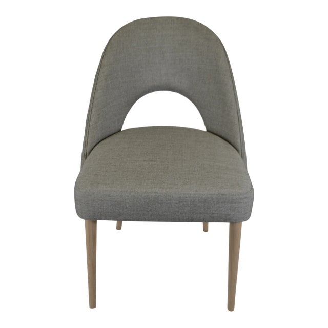 Curved Back Modern Occasional Chair, Made in Italy For Sale