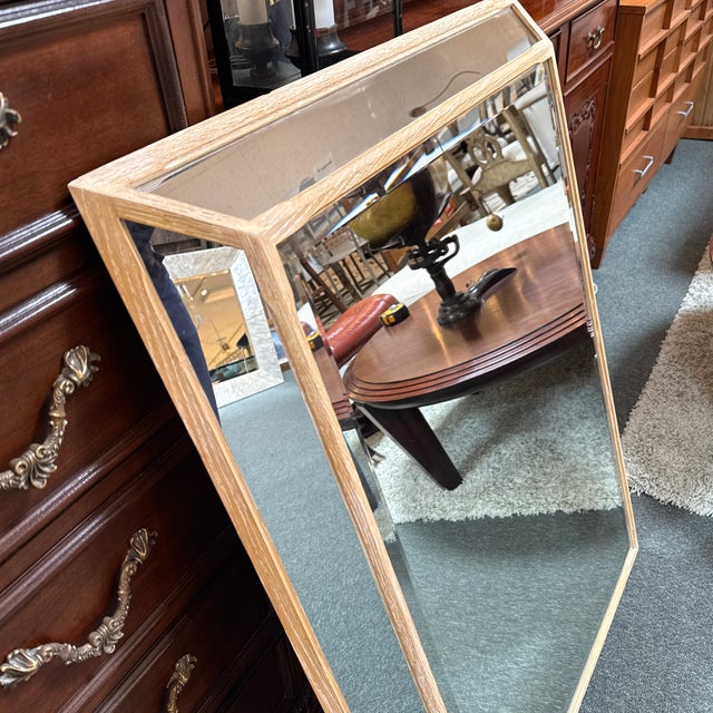 Serena & Lily Birch Wood Shadow Box Wall Mirror For Sale - Image 12 of 12