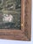 Green Antique Original Swan Oil Painting, Framed Garden Landscape Art For Sale - Image 8 of 12