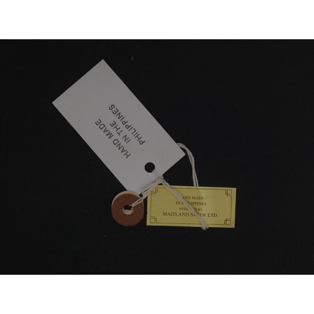 Maitland Smith Georgian Style Marble Top Console Table For Sale - Image 16 of 16