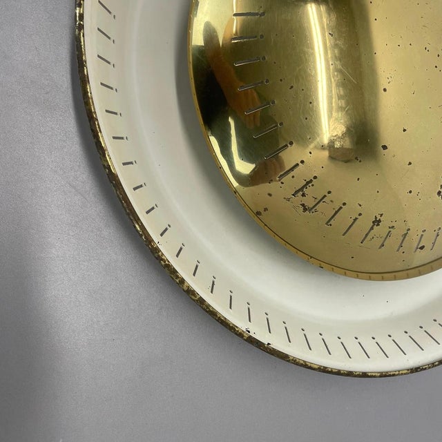 Brass Ceiling or Wall Light in the style of Gino Sarfatti, Italy, 1950s For Sale - Image 11 of 18