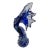 Contemporary Murano Glass Wave Sculpture For Sale