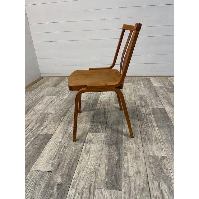 Vintage Wooden Chair from TON For Sale - Image 5 of 9