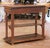 19th C. French Henri II Walnut Desserte Console With Lift-Top Marble Interior For Sale - Image 18 of 18