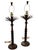 Late 20th Century Vintage Bronze Palm Tree Table Lamps - a Pair For Sale - Image 5 of 10