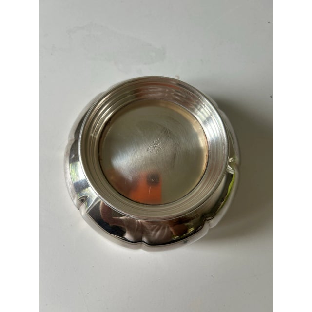Vintage Golden Ray 231 by g.h. French Silver Plate Bowl For Sale - Image 4 of 7