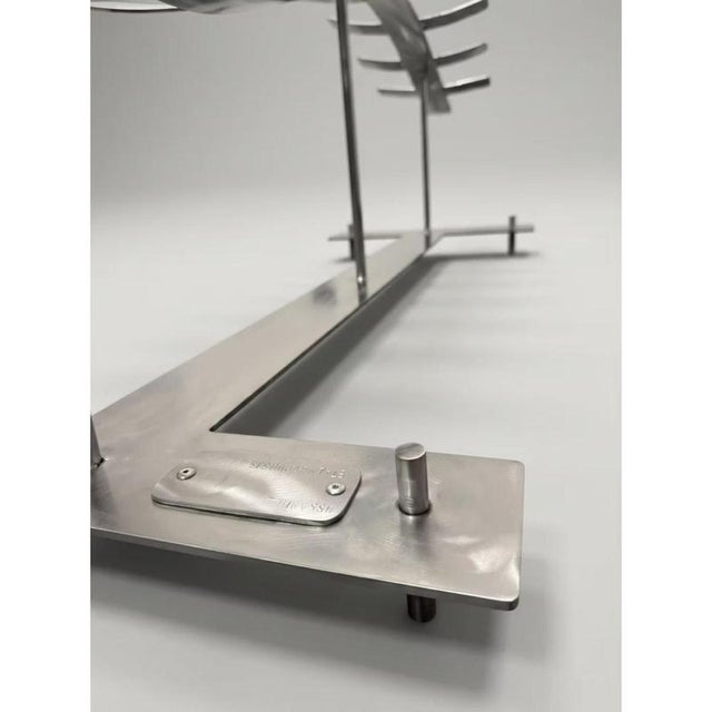 Ossario Chaise Lounge in Mild Steel and Acrylic Coat by Metalmorphosis Studio For Sale - Image 4 of 7