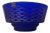 Dalga Bowl in Blue Blown Glass by Koz for Sottsass Associati, 1990s For Sale