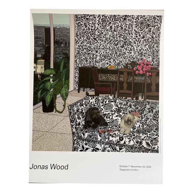 Jonas Wood, Robot and Bear, 2024, Print For Sale
