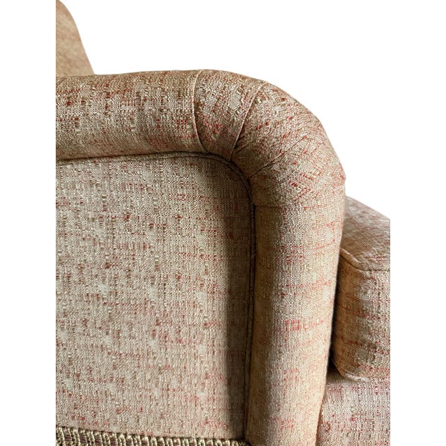 Baker Furniture Company Baker Simmons Swivel Club Chair For Sale - Image 4 of 6