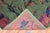 Pink Green Antique Chinese Art Deco Foyer Size Carpet - 6' x 8'6" For Sale In New York - Image 6 of 18