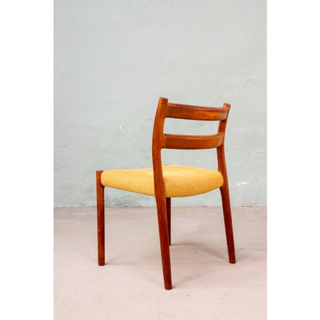 Danish Model 84 Chairs in Teak by Niels Otto Möller for J.L. Møllers, 1960s, Set of 4 For Sale - Image 18 of 18