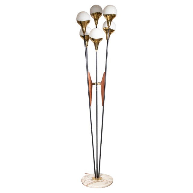 Vintage Alberello Floor Lamp from Stilnovo, 1960s For Sale