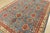 Farmhouse Kazak Rug 8’4” X 11’8” Blue Wool Tribal Hand-Knotted Oriental Carpet For Sale - Image 3 of 14