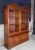 Arthur Brett George II Regency Carved Mahogany Library Bookcase China Display Cabinet Eagles For Sale - Image 11 of 13