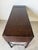 1980s Vintage Ralph Lauren Style Leather Suitcase Console Table With Brass Accents & Metal Base For Sale - Image 16 of 17
