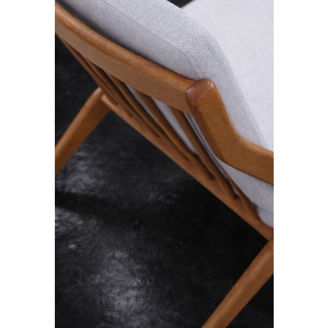 Wood Mid-Century Swedish Scissor Chairs by Folke Ohlsson for Bodafors, 1960s, Set of 2 For Sale - Image 7 of 18