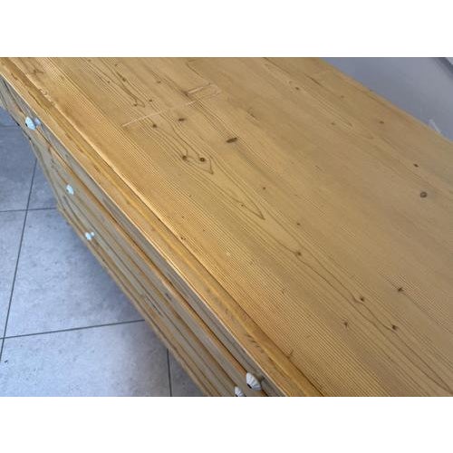 Brown Biedermeier Chest of Drawers in Softwood For Sale - Image 8 of 15