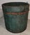 19Thc Original Blue /green painted sap bucket from New England with the original handle.The interior of the bucket has a...