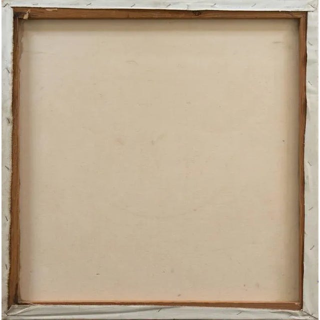 Textile 'Flag Medley' Circa 1970s; Pop Art, Americana, Modernist American Constructivist Oil For Sale - Image 7 of 8