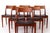 Vintage Danish Teak Dining Chairs by Arne Hovmand-Olsen for Mogens Kold, 1960s, Set of 6 For Sale - Image 10 of 10