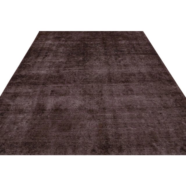 Traditional Vintage Persian Rug in Brown and Pink, From Rug & Kilim For Sale - Image 3 of 7