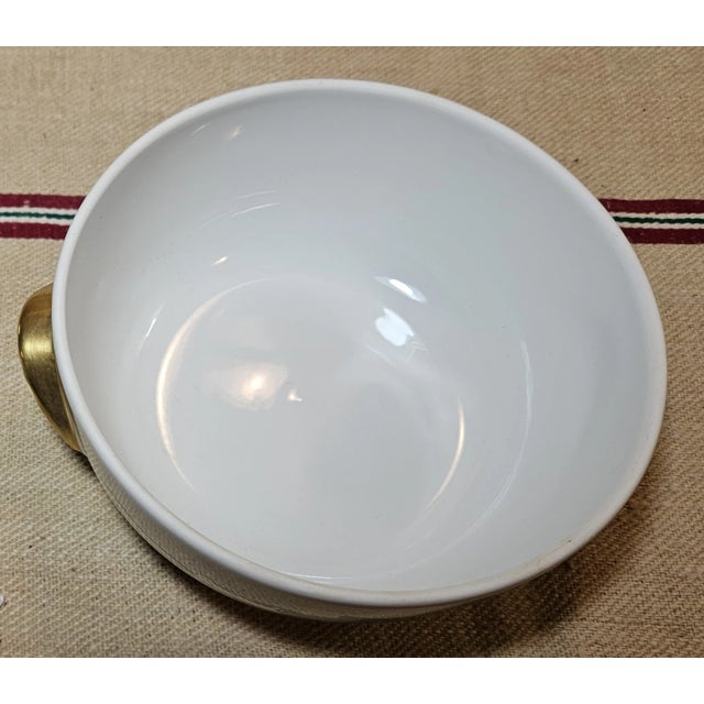 Mid 20th Century English Royal Worchester Oven to Table Cookware 2 Piece Set in the Evesham Pattern For Sale - Image 11 of 12