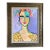 Abstract Painting Portrait of a Woman in Vintage Frame by Alexandra Brown For Sale