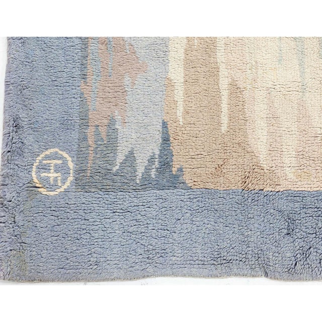 Mid 20th Century Vintage French Art Deco Rug Doris Leslie Blau For Sale - Image 5 of 9