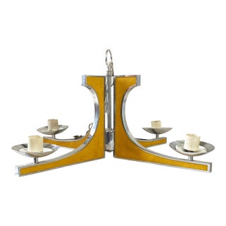 Mid Century Ceiling Chandelier 12" H For Sale