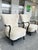 1940s 1940s Alfred Christensen Armchairs in White Shearling - A Pair For Sale - Image 5 of 16