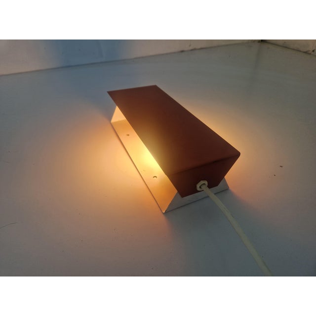 Vintage Anvia Dutch Bed Lamp, 1950s, in Good conditions. Designed 1950 to 1959 European Plug (up to 250V).The wiring of...