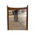 Brown Vintage Mid-Century Modern Walnut Dresser Mirror. For Sale - Image 8 of 9